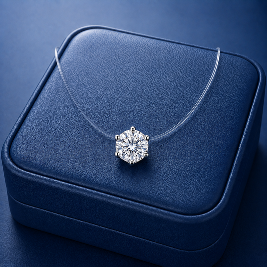 モアサナイトネックレス / 1.0ct