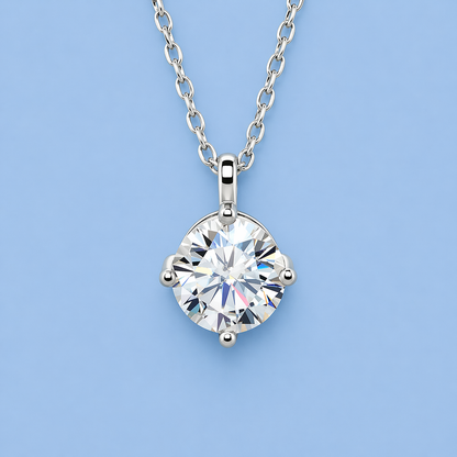 モアサナイトネックレス0.5ct