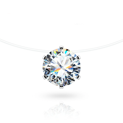 モアサナイトネックレス / 1.0ct